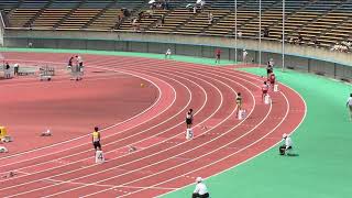 2015年福岡市中学陸上競技大会　男子400M 決勝