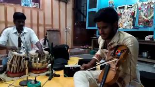 Kanthasasti kavasam in violin by RA Santhosh