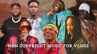 LIST OF NON COPYRIGHT FREE MUSIC FOR VLOGS |Asake, Fireboy, BurnaBoy, Ayra Star, Tems, Oma Lay, etc|