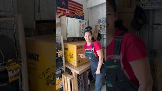 OPENING MY NEW DeWalt MITER SAW FOR THE FIRST TIME!