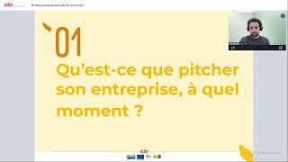 Webconférence de l'Adie : Les bonnes pratiques pour pitcher son projet