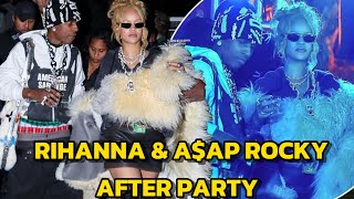 Rihanna and A$AP Rocky vibin' out at Coachella  after party ..it was lite  🔥