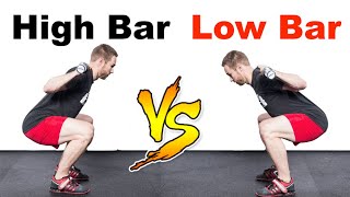 High Bar Vs Low Bar Squat (LEARN THE DIFFERENCE!)