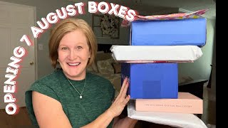 Opening 7 Fantastic August Subscription Boxes