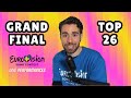 My TOP 26 of the GRAND FINAL 🔥 | EUROVISION 2024 | LIVE SHOW