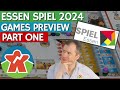 Essen Spiel 2024 - Games Preview - Part I