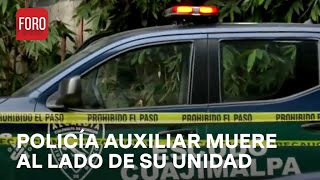 Muere policía auxiliar en Álvaro Obregón, CDMX - Expreso de la Mañana