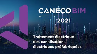 Nouveautés Caneco BIM 2021 : Traitement électrique des canalisations électriques préfabriquées (CEP)