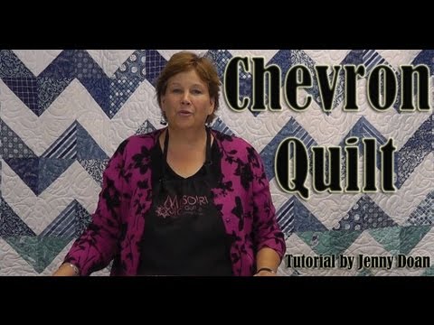 How to make a Chevron Quilt using 10 How to make a Chevron Quilt using 10