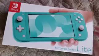 Switch Lite Unboxing, Setup, & First Impressions!