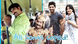 Are these Tollywood Songs Copied?😨 | Telugu Copied Songs | Vithin-Cine