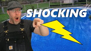 When To Shock a Pool?