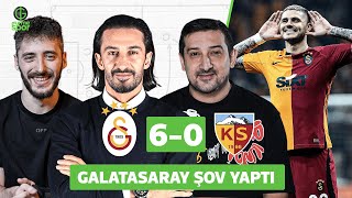 Galatasaray 6-0 Kayserispor | Hasan Kabze, Serhat Akın, Berkay Tokgöz