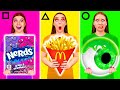 Geometric Shape Food Challenge | Amazing Cooking Hacks by 4Teen Challenge