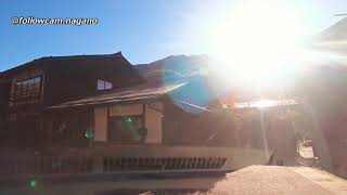 秋の中山道木曽路　奈良井宿を駆け足で　2018/11/02