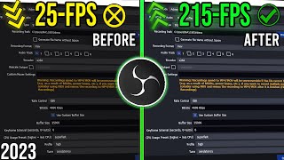 Best OBS Recording Settings For Low End PC 🔴 | 1080P 60FPS With No Lag! | 2024!
