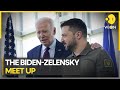 Biden gives Zelensky a show of support ahead of their meeting at G7 | Latest News | WION