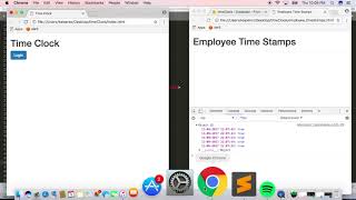 Firebase and JavaScript Time Clock Pt. 3