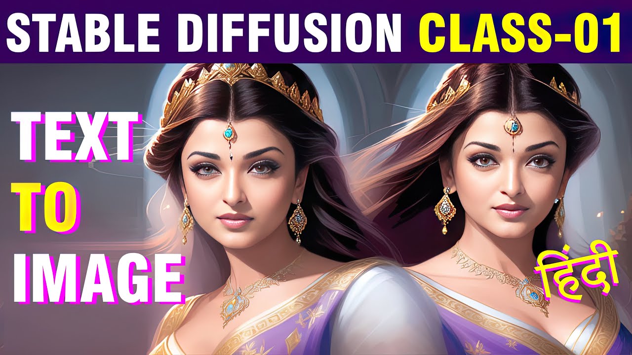 Ai Art Course In Hindi Stable Diffusion Class 01 Youtube