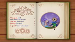 The Wolf and the Seven Little Kids | English Short Stories For Children | English Folk Tale
