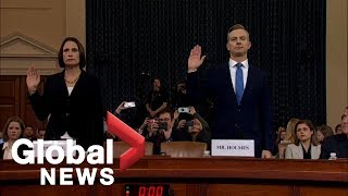 Trump impeachment hearings: David Holmes, Fiona Hill opening statements | FULL