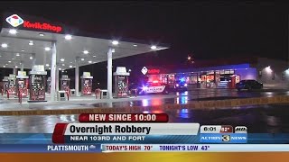 Suspect sought in overnight robbery at Kwik Shop