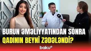 Komaya düşən şəxs barədə təcili məlumat | Baku TV işıqlandırdı, nazirlik hərəkətə keçdi