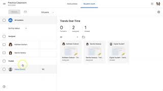 Google Classroom: Assignment Feedback
