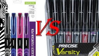 Zebra Disposable VS Pilot Varsity Fountain Pens Which Is Best