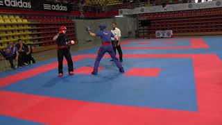 Korina Zugan v Nesta Baxter WAKO European Championships 2017