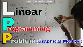 Linear Programming Problem || LPP using Graphical Method in Bangla