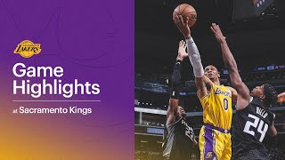 HIGHLIGHTS | Russell Westbrook (23 pts, 6 ast, 5 reb) vs Sacramento Kings