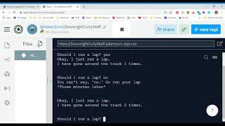 Python Assignment: Incremental Counters demo of finished program