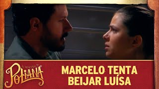 Marcelo tenta beijar Luísa | As Aventuras de Poliana