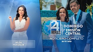 Noticiero de Ecuador (Emisión Central 26/01/2025)