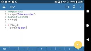 [Android] Branch in Python (if, else)