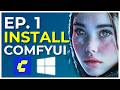 EP 1: How to INSTALL COMFYUI (2026 Guide) Stable Diffusion
