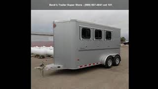 2019 Sundowner Trailers Sportman Bumper Pull 3 Horse