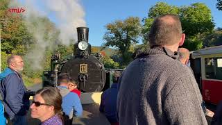 120 Jahre Brohltalbahn Jubiläum (9./10.10.2021) mit Dampflok 11sm und Gastlok Hoya der DEV