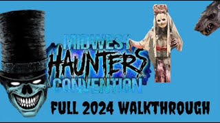 Midwest Haunters Convention 2024 full walkthrough🎃