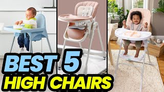 Best High Chairs of 2024 | Versatile and Compact Options