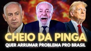 LULA ataca TRUMP outra vez: VAI ARRUMAR PROBLEMA PRO BRASIL ( FAIXA de GAZA/ISRAEL)