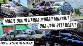 Gegara bang irfan orang orang beli mobil murah seharga motor beat❗Corolla baleno kijang cuma 12 juta