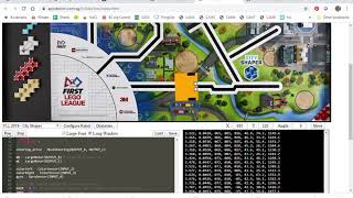 FLL EV3 Line Follower (online simulator, Python)
