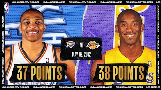 Westbrook & Kobe Duel, KD Hits Clutch Shot | #NBATogetherLive Classic Game