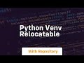python venv relocatable