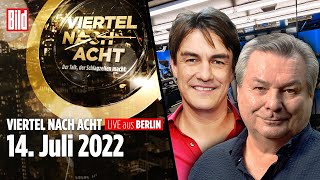 🔴 Viertel nach Acht – 14. Juli 2022 | LIVE u.a. mit Matze Knop, Waldemar Hartmann und Filipp Piatov