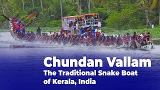 Chundan Vallam: The Traditional Snake Boat of Kerala, India