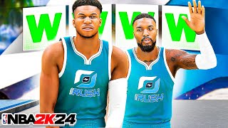 DAMIAN LILLARD and GIANNIS ANTETOKOUNMPO DOMINATE the *NEW* 2V2 RUSH EVENT in NBA 2K24