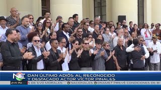 Dan último adiós al reconocido y destacado actor Víctor Pinales | Noticentro